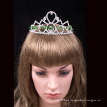 2016 nuevas tiaras al por mayor del rhinestone de la corona